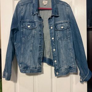 J. Crew Classic Blue Jean Jacket